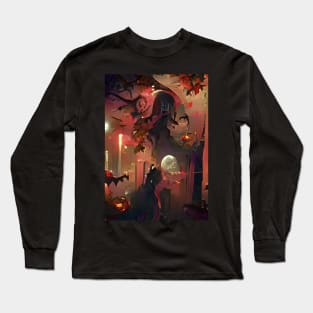 SURREAL SPANISH HALLOWEEN Long Sleeve T-Shirt